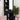 Birlea Evelyn Sliding Mirror Dressing Table Black | Vanity Desk with Stool