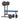 Pro Fitness Foldable Weight Bench with 50kg Weight Package Home Gym