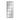 Black Window Full Length Wall Mirror 140x60cm Hallway Bedroom Decor