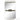 Palma Mirrored 2 Drawer Bedside Chest White FSC Metal Handles