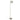 Acorn Metal Floor Lamp Latte Modern Reading Light Living Room