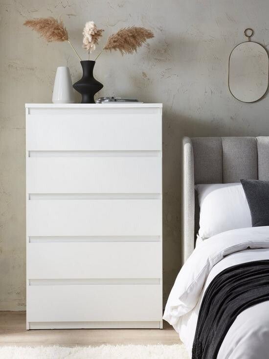 Lisson 5 Drawer Chest Durable
