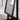 Black Free Standing Cheval Mirror 146x41cm Bedroom Decor