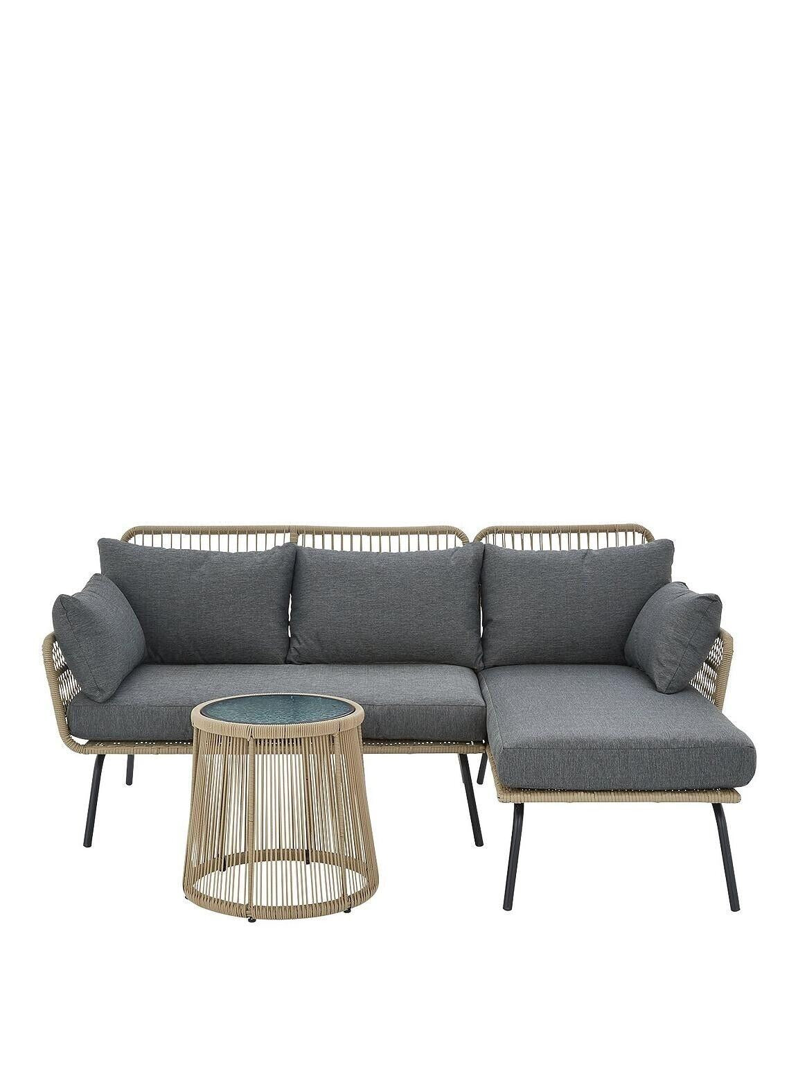 Monaco Corner Chaise Stylish Comfortable Living Room Seating