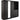 Panama 3 Door 4 Drawer Combi Wardrobe Black | Mirror & Shelves | Hanging Storage