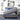 Side Opening Storage Ottoman 4ft6 Double Plush Velvet Steel (Grey) Bed & Bedroom