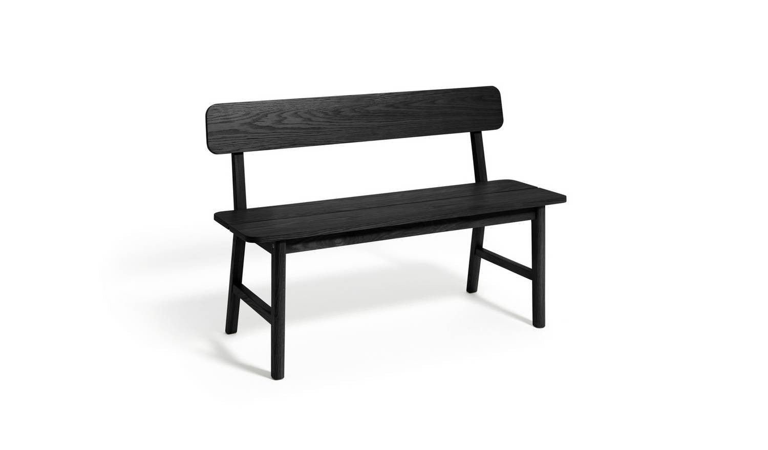 Nel Wood Veneer Dining Bench Kitchen Breakfast