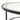 Boutique Round Coffee Table Black Modern Living Room Furniture Design
