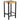 Hanna Oak Counter Stool Black For Kitchen Island Breakfast Bar UK