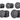 4 x 0.5KG Cast Iron Weight Plates Standard 1" Dumbbell Weight Discs Home Gym