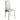 Lido White Dining Table & 4 White Chairs Contemporary Design Dining