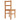 Raye Pair of Solid Wood Dining Chairs Pine Scandinavian Design Comfort