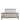 Dawson Wooden Bed Frame Grey Double Pine Slatted Headboard Cottage