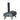 Black Painted Wood Pellet Pizza Oven With Paddle Cover Outdoor Garden