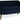 Beckett Fabric 2 Seater Sofa Navy Compact Sofa Contemporary