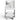 GFW Eva 2 Drawer White Dressing Table Set with LED Mirror And Stool