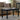 Blaire Bobbin Coffee Table Navy Modern Living Room Furniture