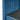 New Dakota Velvet Double Bed Blue | Wing Headboard | End Lift Storage