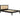 Birlea Croxley King Size Bed Black & Oak Rattan | Rattan Headboard | Solid