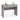 Jenson Dressing Table Desk - Grey Gloss