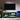 Lorelei TV Unit Green Industrial Style Steel 2 Shelves