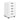 5 Drawers Filing Cabinet White Home Office Storage