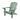 Keter Alpine Adirondack Chair Vintage Green Plastic Frame