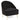 Cali Accent Chair Black Comfortable Lounge Design With Metal Legs