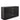 Panama 2 Door 3 Drawer Sideboard Black Metal Handles FSC