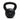 Northern 12kg Neoprene Cast Iron Kettlebell Black Home Gym