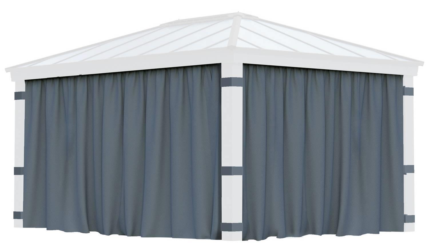 Palram Canopia Dallas 4 Piece Gazebo Curtain Set 12 x 16ft UK