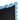Blue 3mm Metal Frame Scalloped Wall Mirror 98x69cm Decor