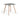 Berlin Grey Dining Table & 2 Grey Chairs Modern Kitchen Furniture Set