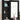 Birlea Evelyn Sliding Mirror Dressing Table Black | Vanity Desk with Stool