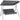 3 Seater Metal Garden Swing Chair Grey Outdoor UK