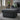 Milano Fabric Storage Footstool Charcoal Ottoman Living Room Furniture