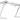 Trust GXT709 Luminus RGB Gaming Desk - White