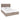 Nova End Lift Up Storage Ottoman Double Bed Beige Modern Bedroom Solution