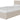 GFW End Lift Single Ottoman Bed - Natural Hopsack | Gas Lift Storage