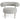 60 Tuva Fabric Curved Chair Grey Comfortable Lounge Seat Design